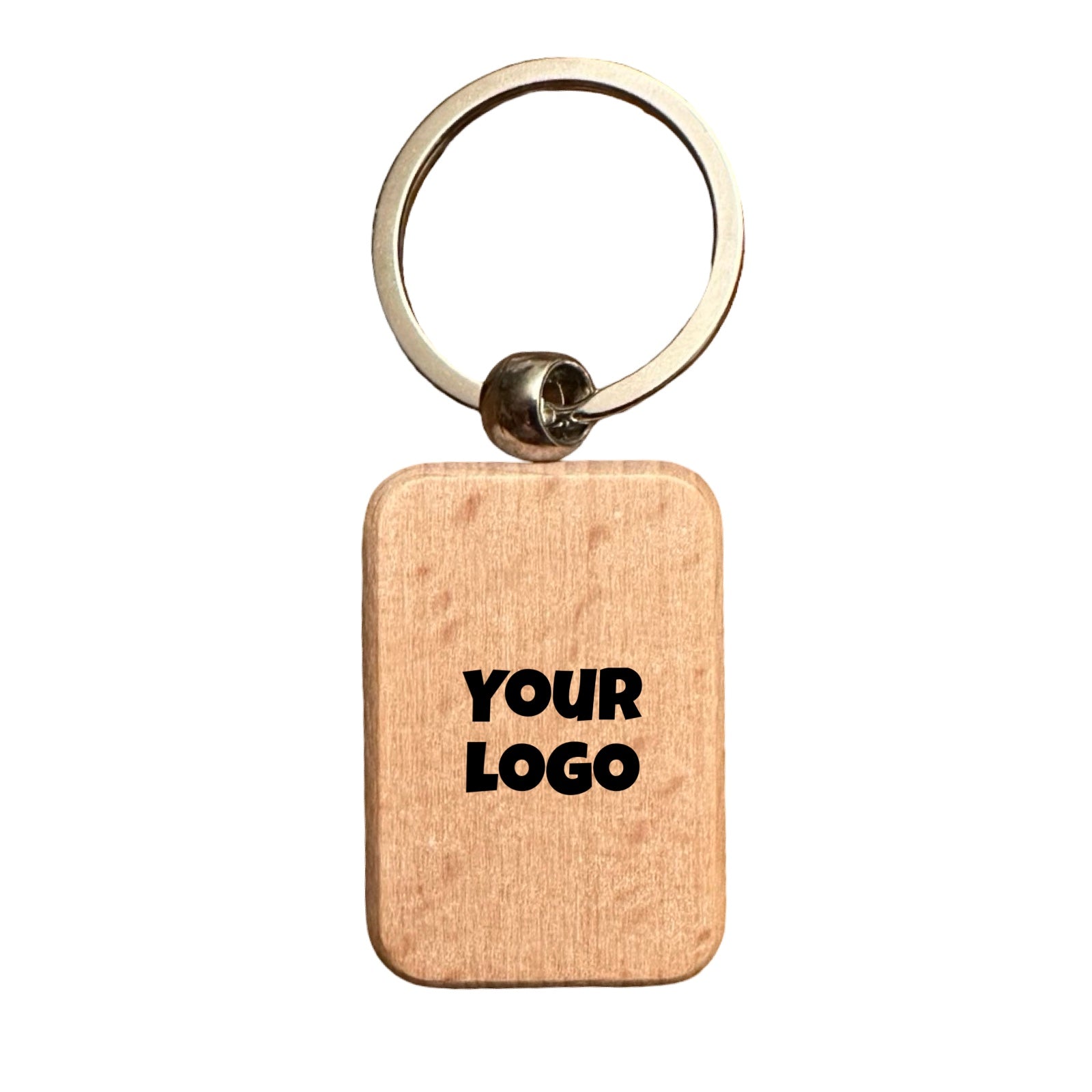 Wood Keychain – Rectangular (4cm x 3cm)