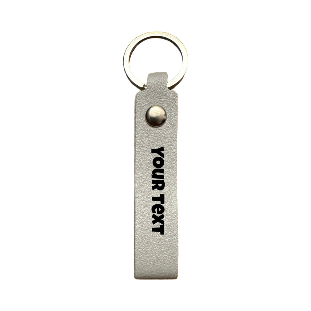 Leather Bracelet Keychain (8.5cm x 1.75cm) | Multiple Colors