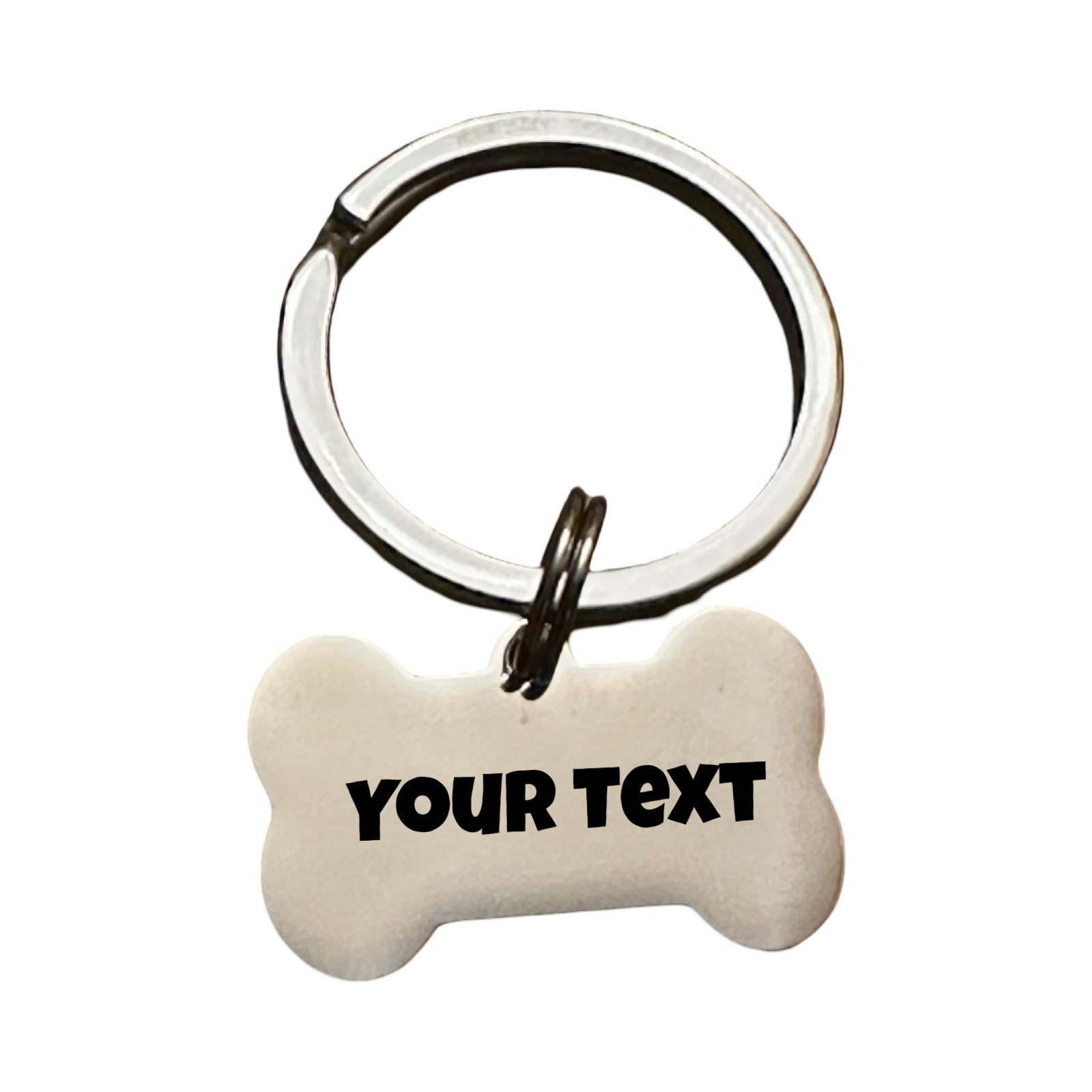 Metal Bone Keychain (1.5cm x 3cm) – Gold or Silver