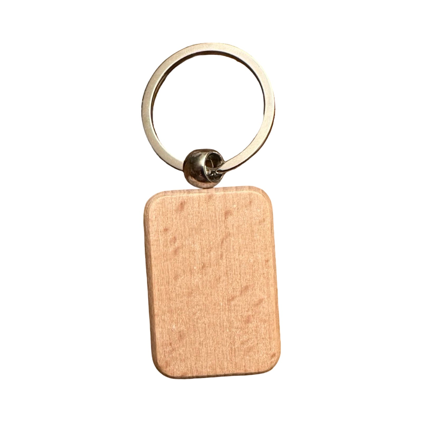 Wood Keychain – Rectangular (4cm x 3cm)