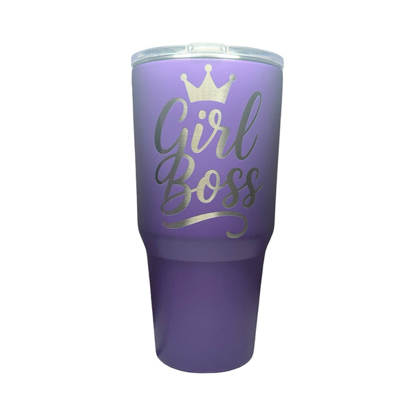 Girl Boss 30 oz Custom Engraved Tumbler