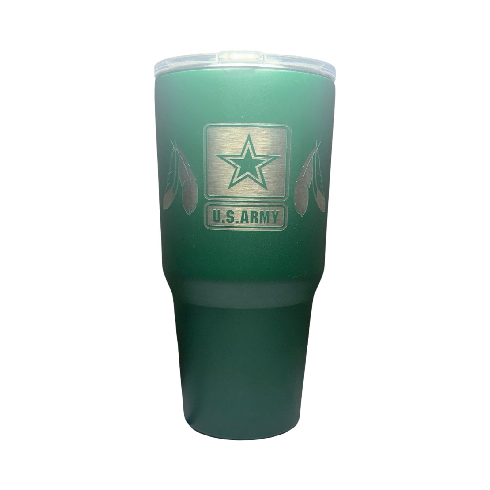 Native Army 30 oz Custom Engraved Tumbler
