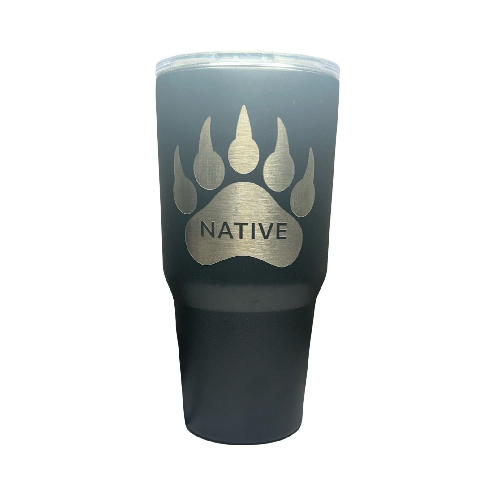 Native Bear Paw 30 oz Custom Engraved Tumbler
