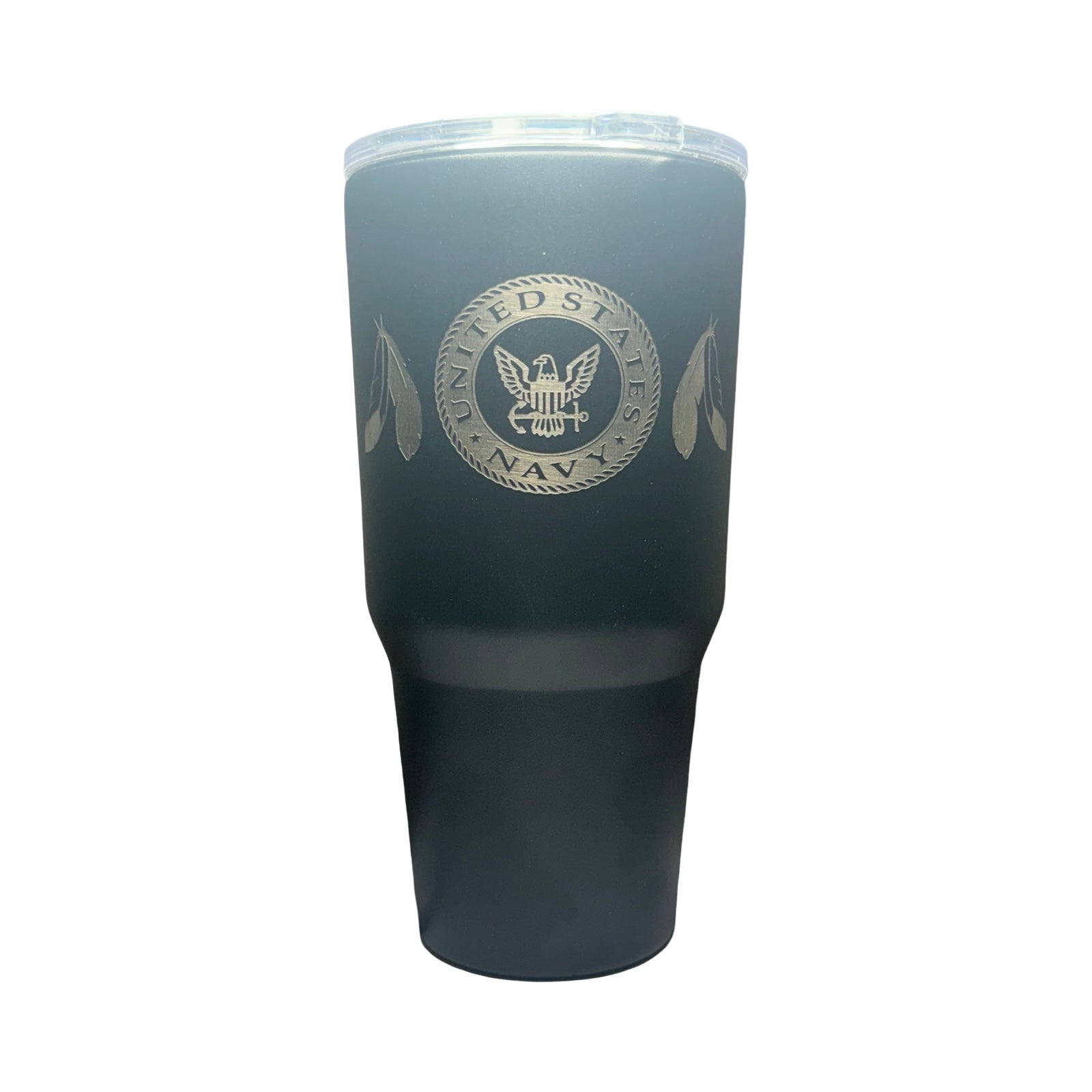 Native Navy 30 oz Custom Engraved Tumbler