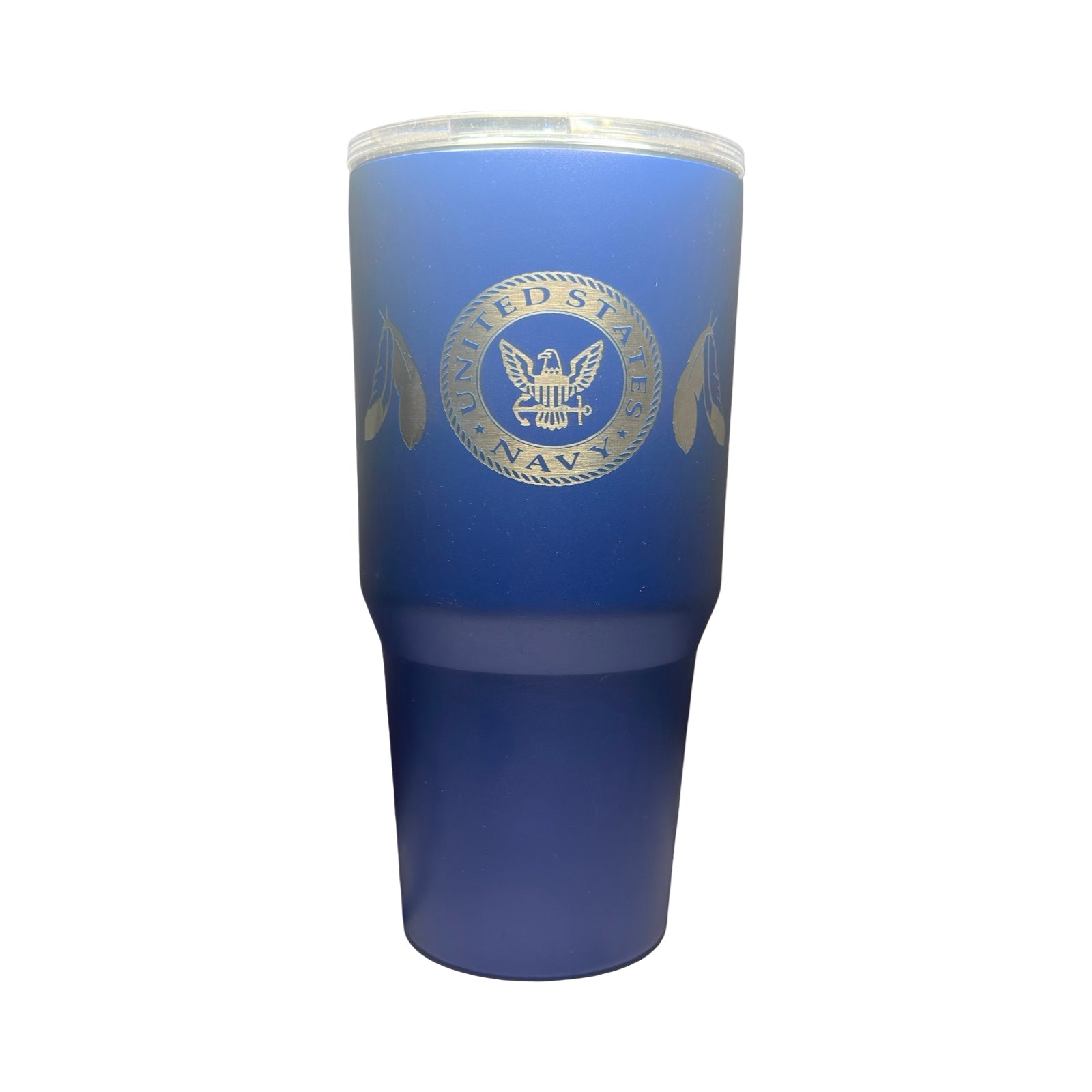 Native Navy 30 oz Custom Engraved Tumbler