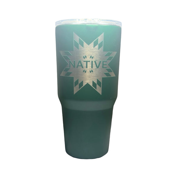 Native Star 30 oz Custom Engraved Tumbler