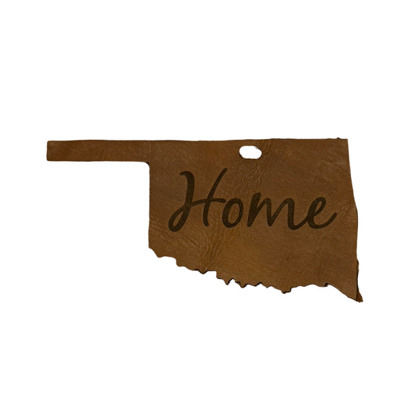 Oklahoma Home Leather Air Freshener