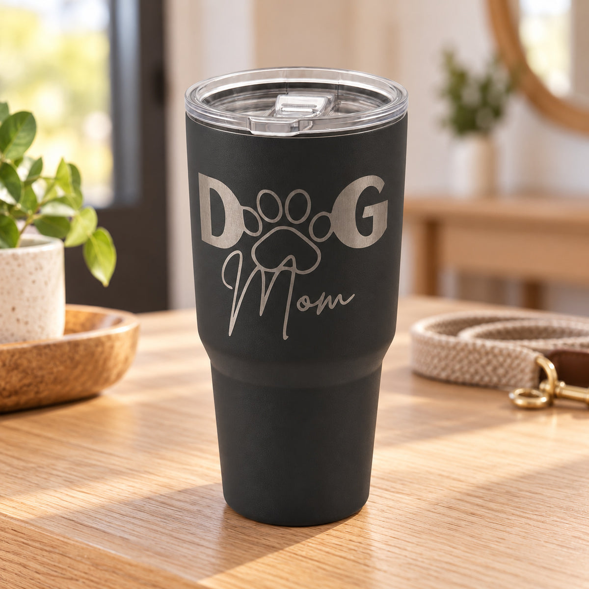 Dog Mom — dog mom black — 03 tabletop lifestyle