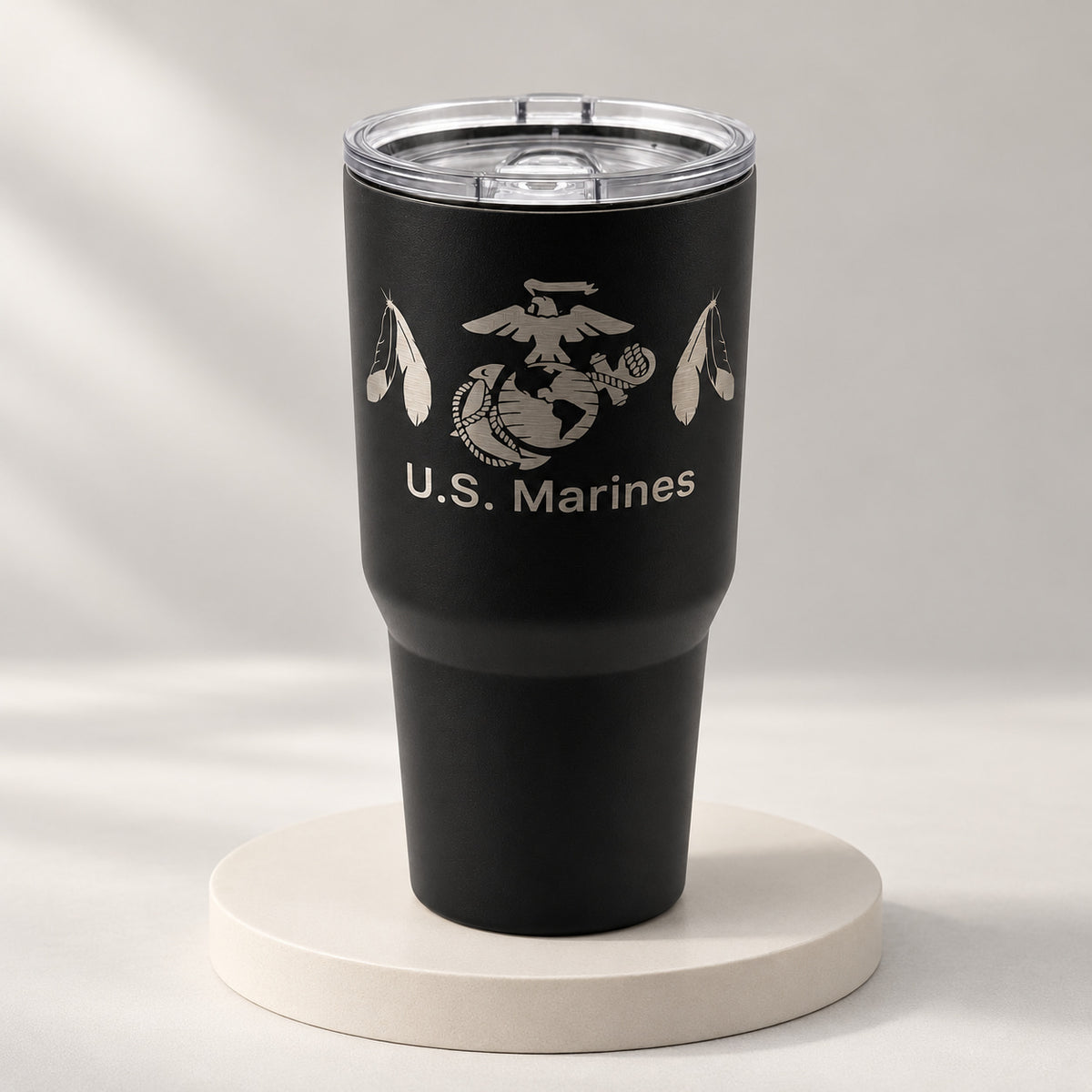 Marines Feathers — marines feathers black — 02 soft studio