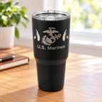 Marines Feathers — marines feathers black — 03 tabletop lifestyle