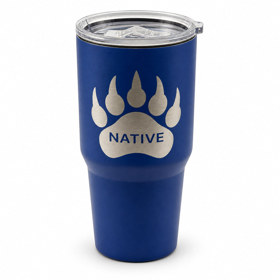 Native Bear Paw — native bear paw blue — 01 white hero