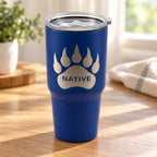 Native Bear Paw — native bear paw blue — 03 tabletop lifestyle
