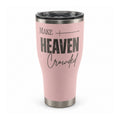 Make Heaven Crowded HOGG 30oz Modern Curve engraved tumbler — make heaven crowded blush — 01 white hero